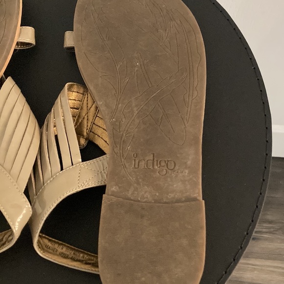 Nude flat sandals - Picture 4 of 4